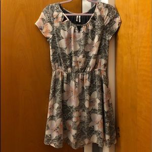 Flower patterned dress